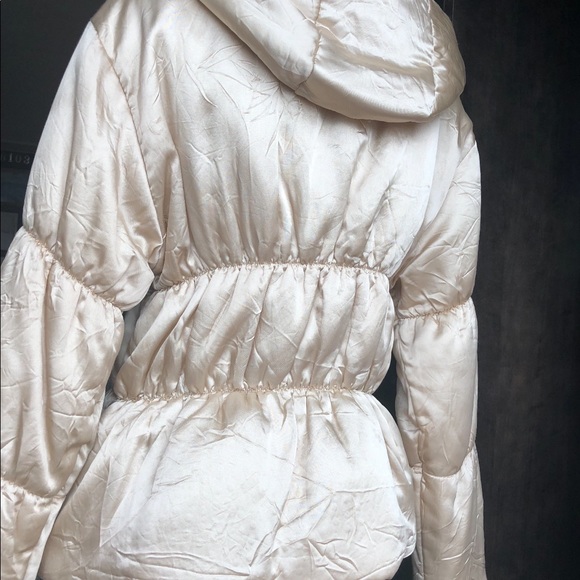 Red Line Womens Size S Shiny Gold Puffer Jacket - Picture 3 of 11